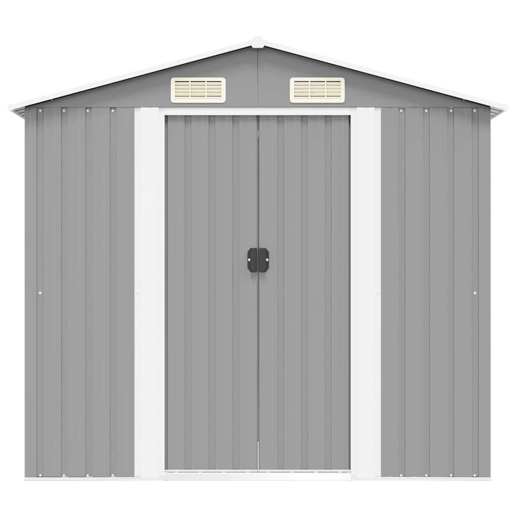 Tuinberging 204x132x186 cm metaal grijs is nu te koop bij PeponiXL, paradijselijk wonen!