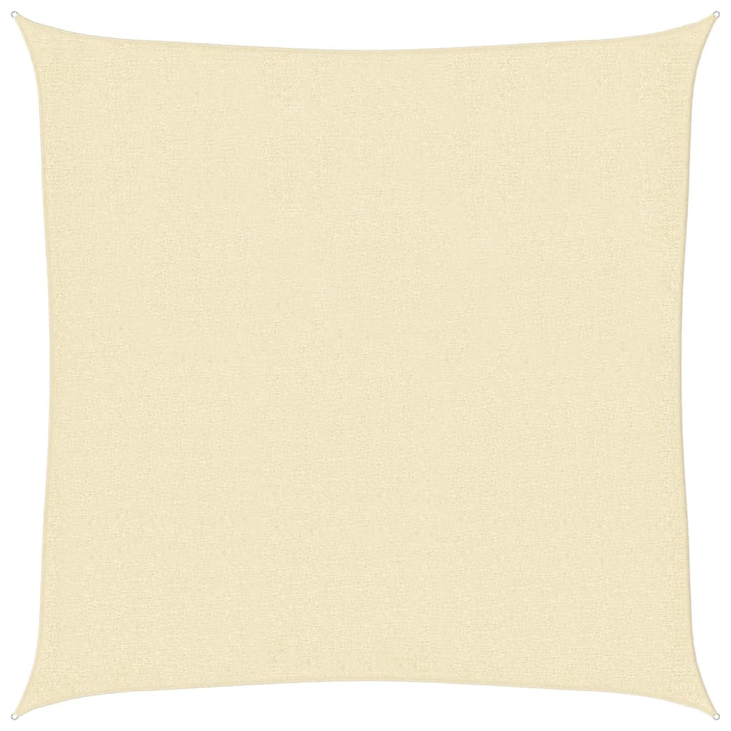 Zonnescherm HDPE vierkant 2x2 m crème is nu te koop bij PeponiXL, paradijselijk wonen!