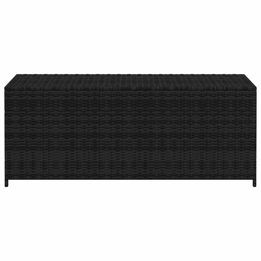 Tuinbox 150x50x60 cm poly rattan zwart is nu te koop bij PeponiXL, paradijselijk wonen!