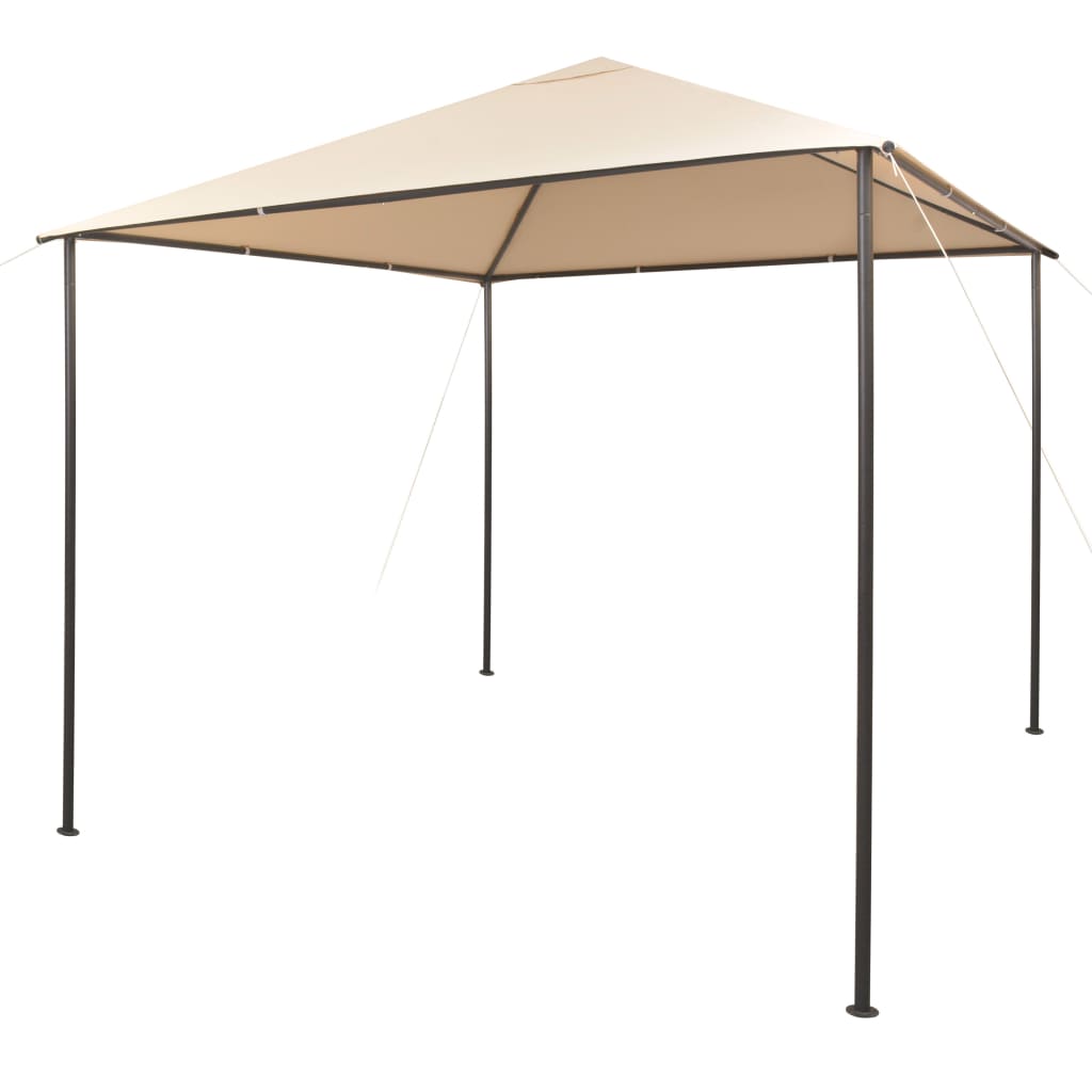 Prieel 3x3 m staal beige is nu te koop bij PeponiXL, paradijselijk wonen!