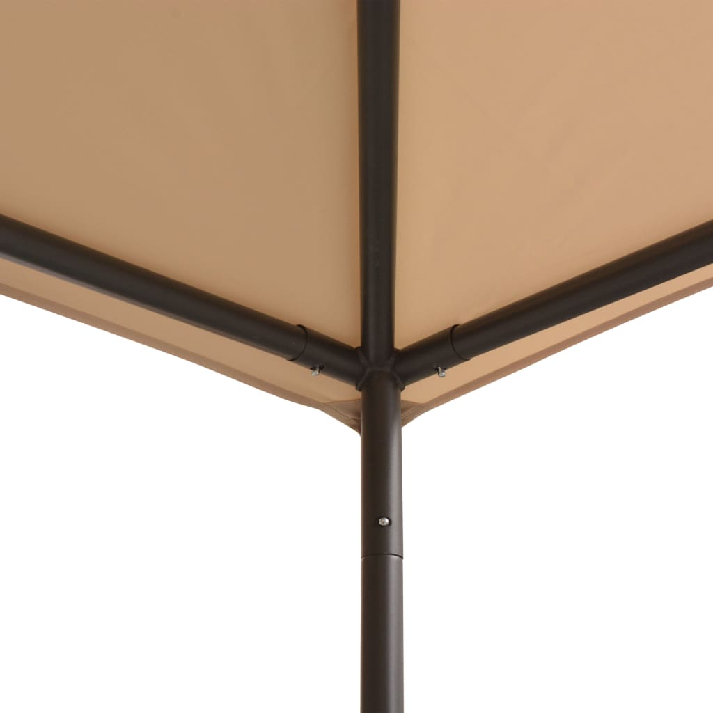 Prieel 3x3 m staal beige is nu te koop bij PeponiXL, paradijselijk wonen!