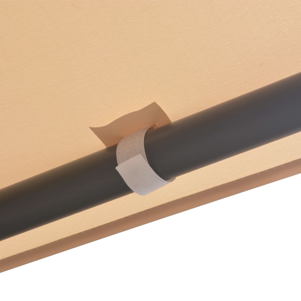 Prieel 3x3 m staal beige is nu te koop bij PeponiXL, paradijselijk wonen!
