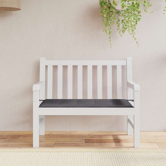 Tuinbankkussen 100x50x3 cm oxford stof antracietkleurig is nu te koop bij PeponiXL, paradijselijk wonen!