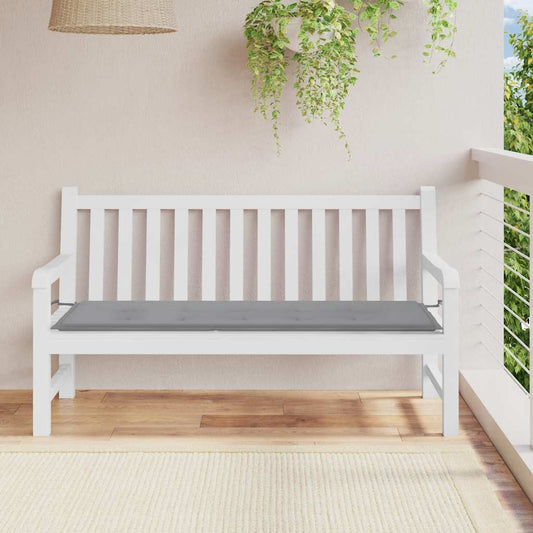 Tuinbankkussen 150x50x3 cm oxford stof grijs is nu te koop bij PeponiXL, paradijselijk wonen!