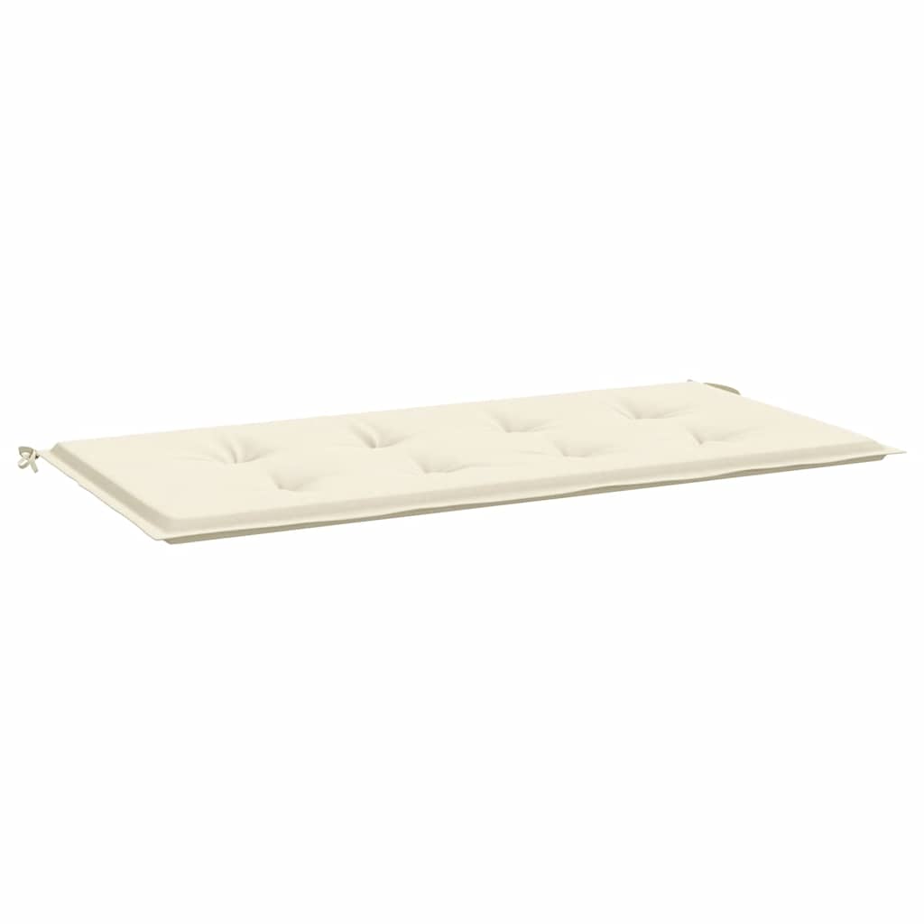 Tuinbankkussen 100x50x3 cm oxford stof crèmekleurig is nu te koop bij PeponiXL, paradijselijk wonen!
