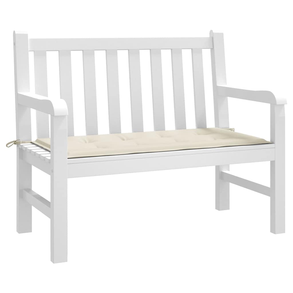 Tuinbankkussen 100x50x3 cm oxford stof crèmekleurig is nu te koop bij PeponiXL, paradijselijk wonen!