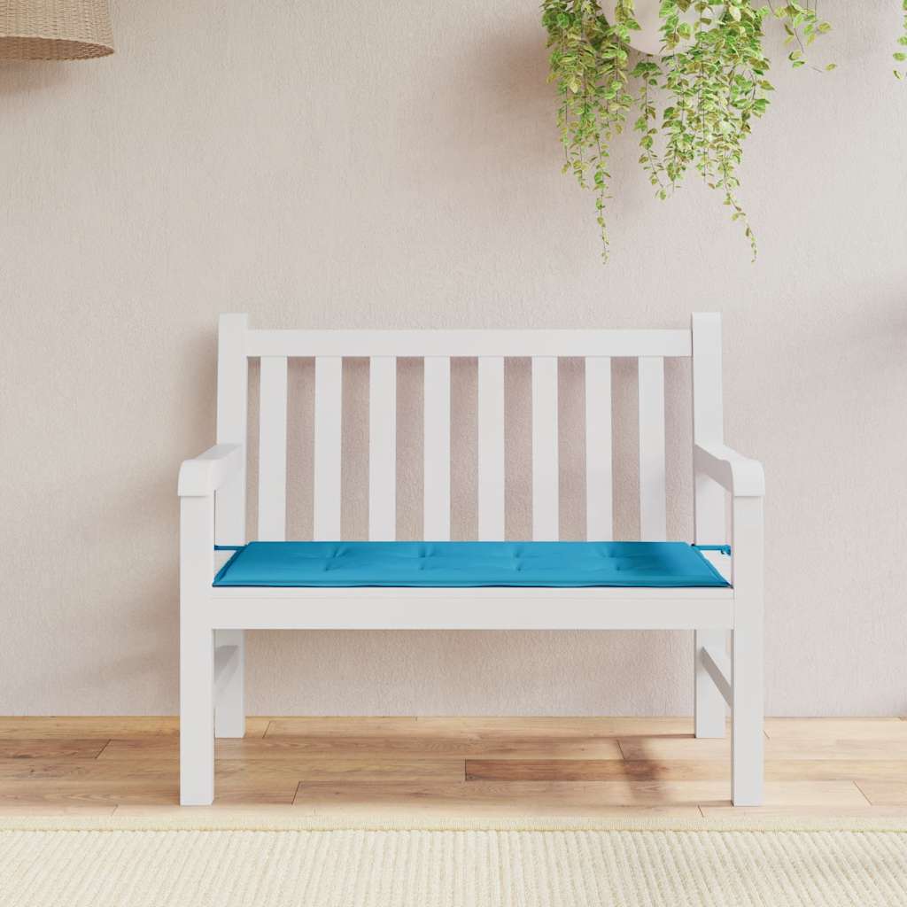Tuinbankkussen 120x50x3 cm oxford stof blauw is nu te koop bij PeponiXL, paradijselijk wonen!