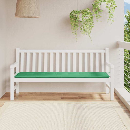 Tuinbankkussen 180x50x3 cm oxford stof groen is nu te koop bij PeponiXL, paradijselijk wonen!