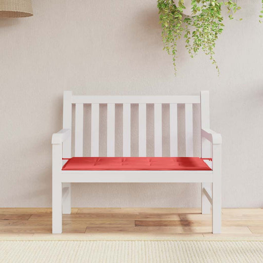 Tuinbankkussen 120x50x3 cm oxford stof rood is nu te koop bij PeponiXL, paradijselijk wonen!
