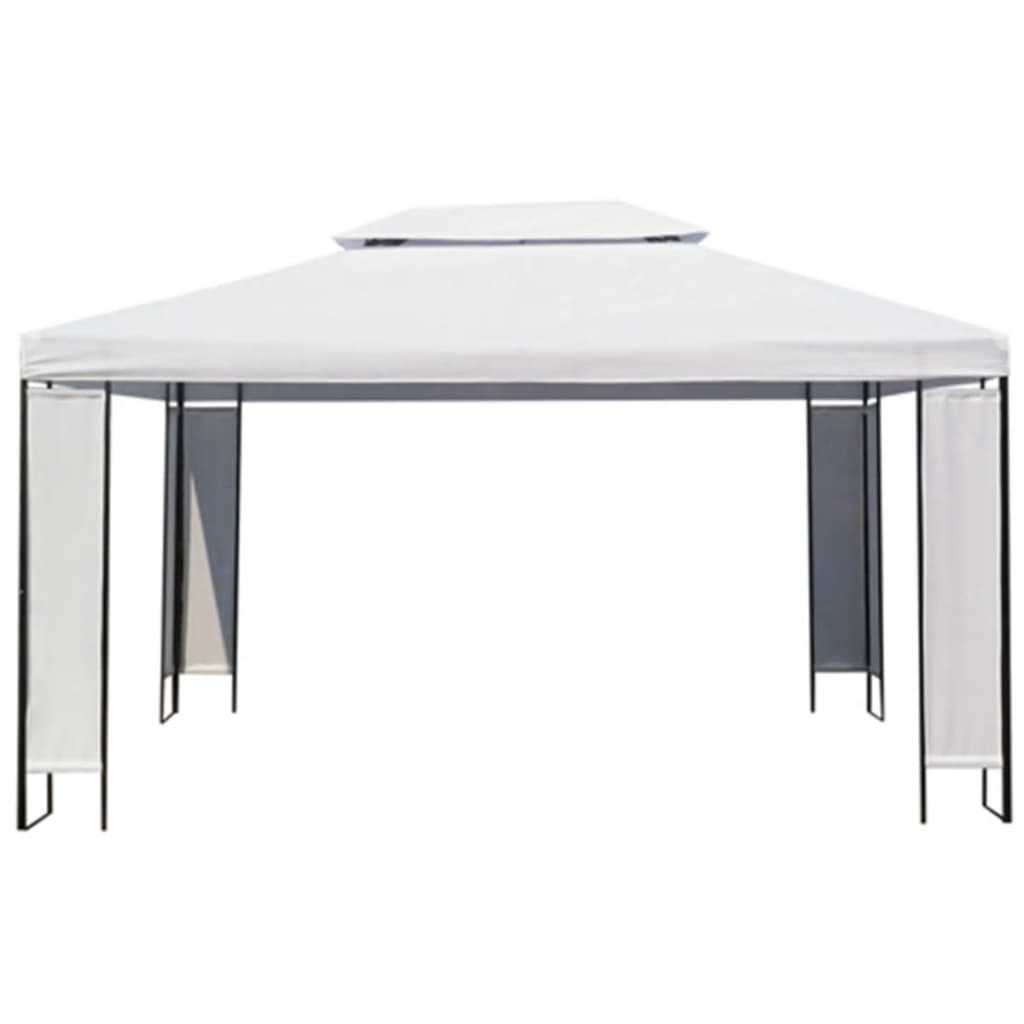 Prieel 3x4 m wit is nu te koop bij PeponiXL, paradijselijk wonen!