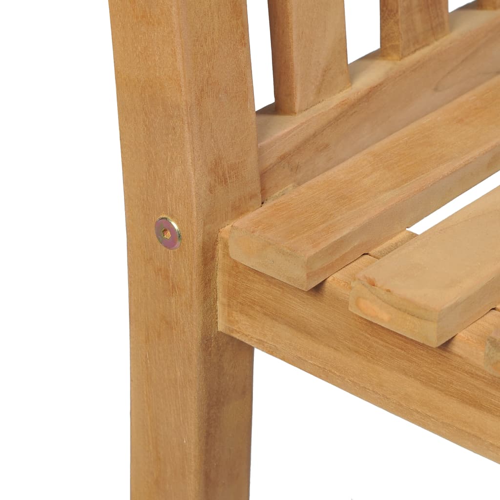 Tuinstoelen 2 st massief teakhout is nu te koop bij PeponiXL, paradijselijk wonen!