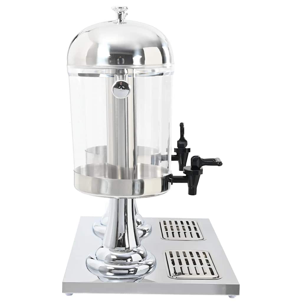 Dubbele sapdispenser roestvrij staal 2x8 L is nu te koop bij PeponiXL, paradijselijk wonen!