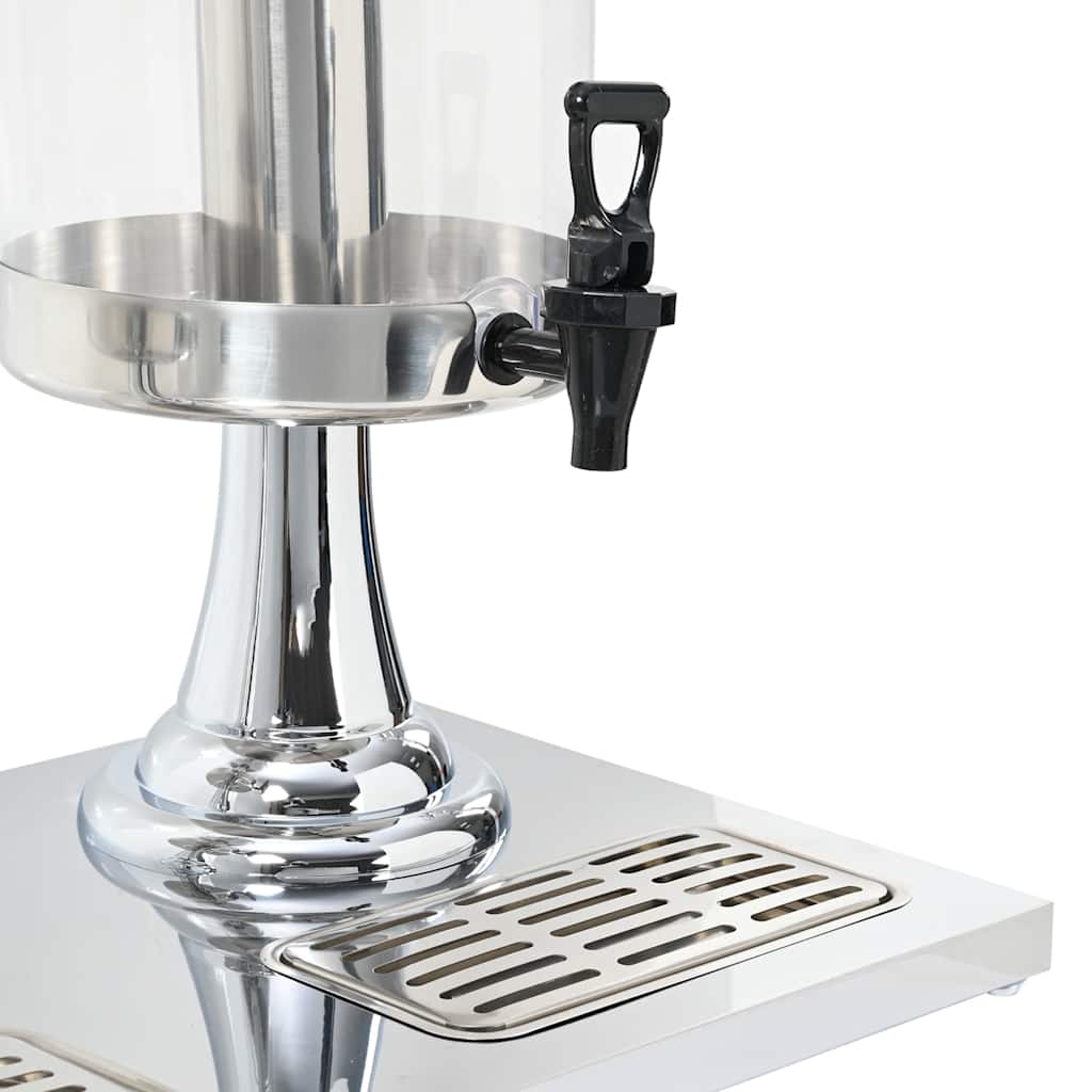 Drievoudige sapdispenser roestvrij staal 3x8 L is nu te koop bij PeponiXL, paradijselijk wonen!