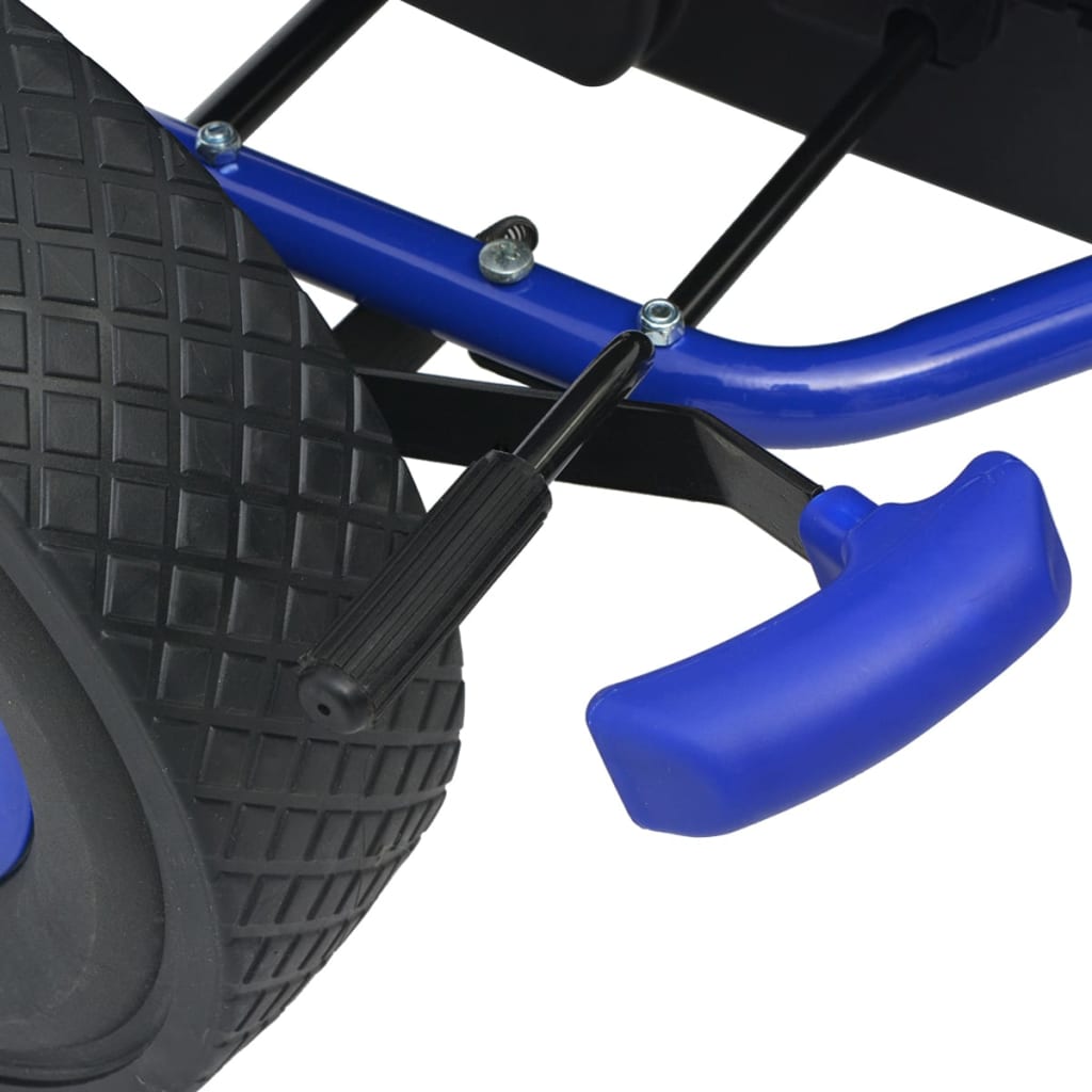 Skelter met pedalen en verstelbare zitting blauw is nu te koop bij PeponiXL, paradijselijk wonen!
