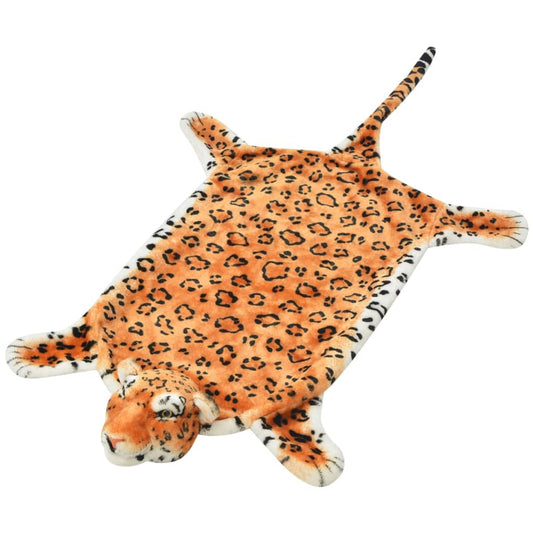 Luipaardvloerkleed pluche 139 cm bruin is nu te koop bij PeponiXL, paradijselijk wonen!