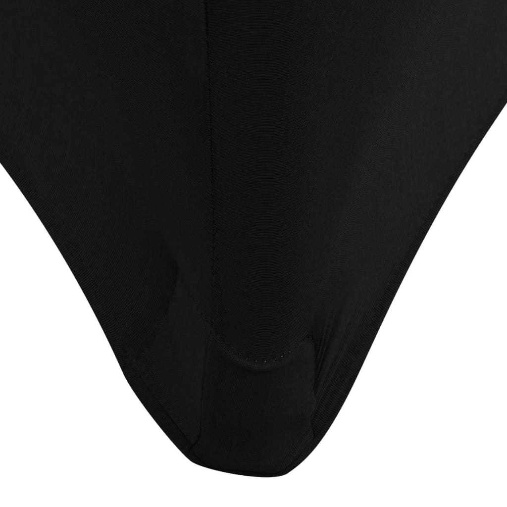 Tafelhoes stretch zwart 243x76x74 cm 2 st is nu te koop bij PeponiXL, paradijselijk wonen!