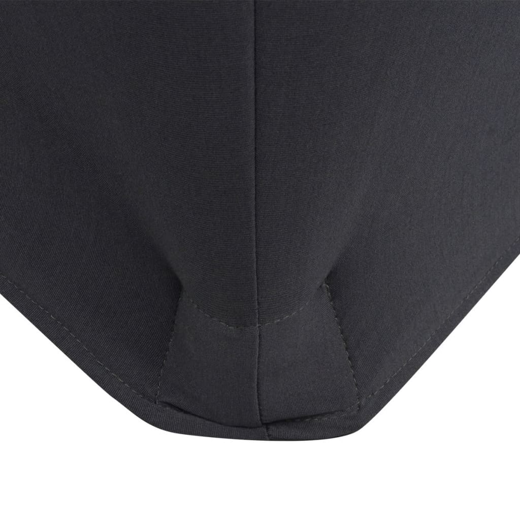 Tafelhoes stretch antraciet 183x76x74 cm 2 st is nu te koop bij PeponiXL, paradijselijk wonen!