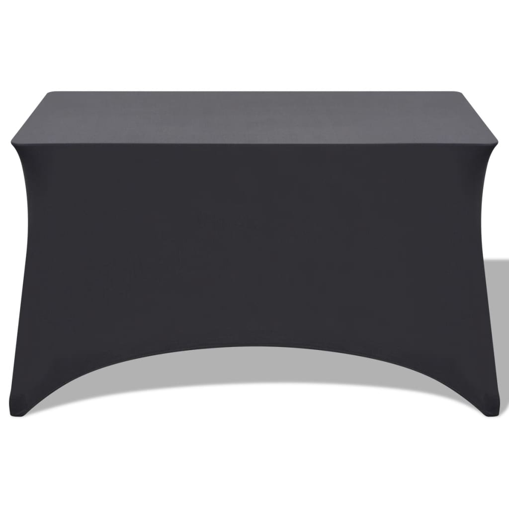 Tafelhoes stretch antraciet 243x76x74 cm 2 st is nu te koop bij PeponiXL, paradijselijk wonen!