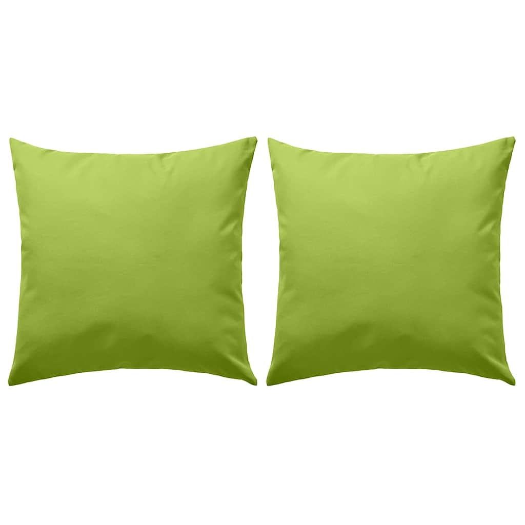 Buitenkussens 45x45 cm appeltjesgroen 2 st is nu te koop bij PeponiXL, paradijselijk wonen!