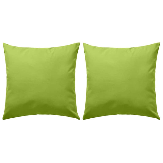 Buitenkussens 45x45 cm appeltjesgroen 2 st is nu te koop bij PeponiXL, paradijselijk wonen!