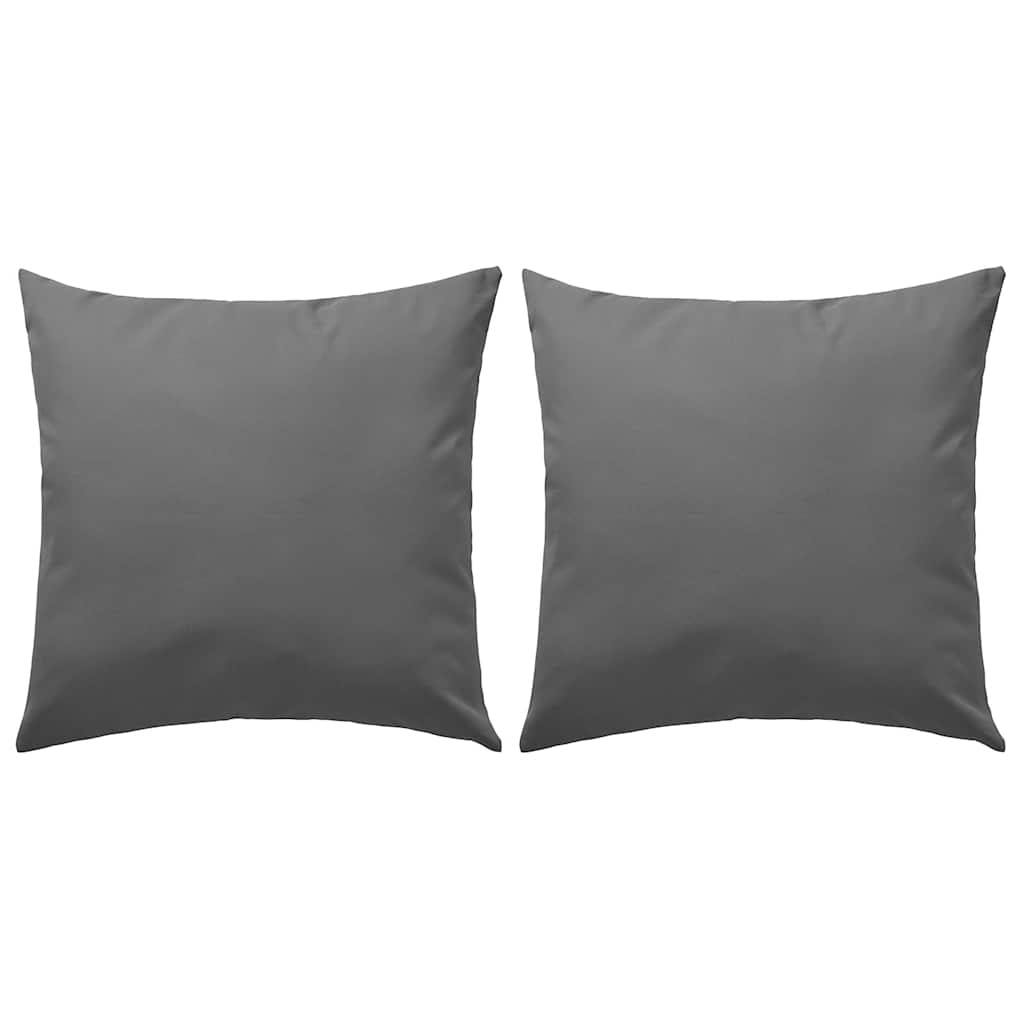 Buitenkussens 45x45 cm grijs 2 st is nu te koop bij PeponiXL, paradijselijk wonen!