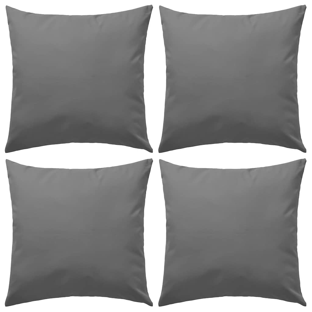 Buitenkussens 45x45 cm grijs 4 st is nu te koop bij PeponiXL, paradijselijk wonen!
