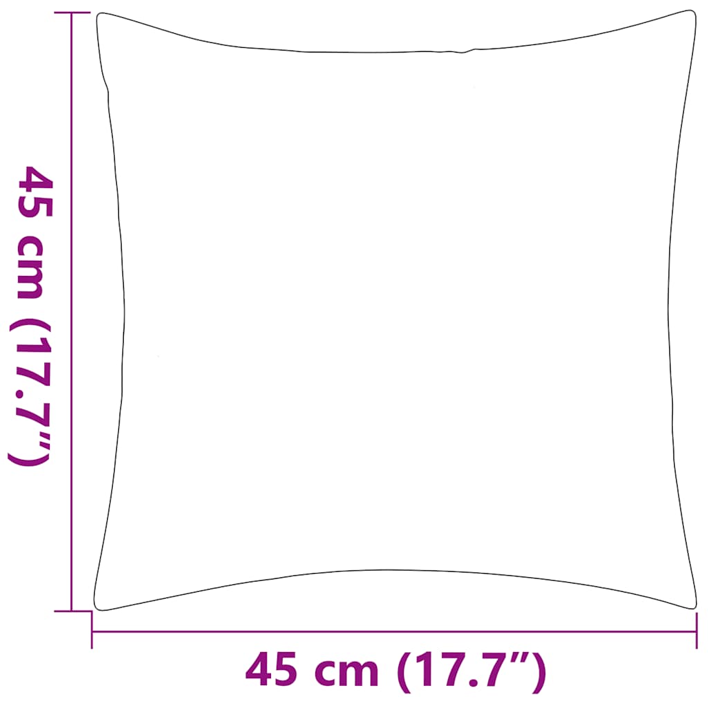 Buitenkussens 45x45 cm gestreept grijs 2 st is nu te koop bij PeponiXL, paradijselijk wonen!