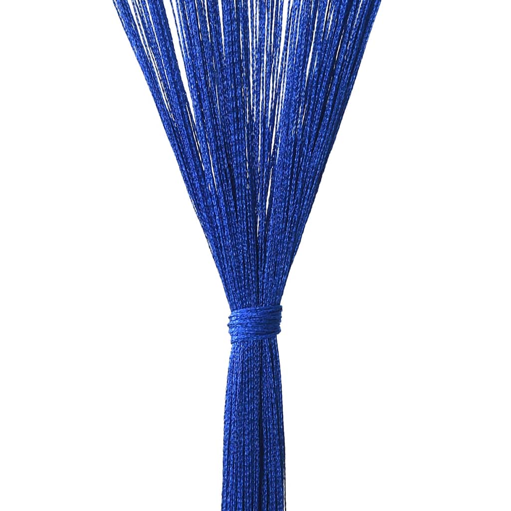 Draadgordijnen 100x250 cm blauw 2 st is nu te koop bij PeponiXL, paradijselijk wonen!