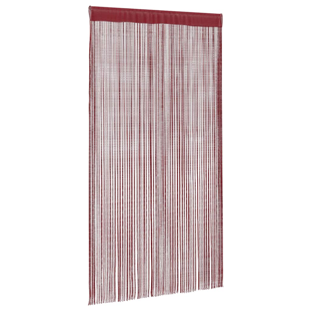 Dradengordijnen 100x250 cm wijnrood 2 st is nu te koop bij PeponiXL, paradijselijk wonen!