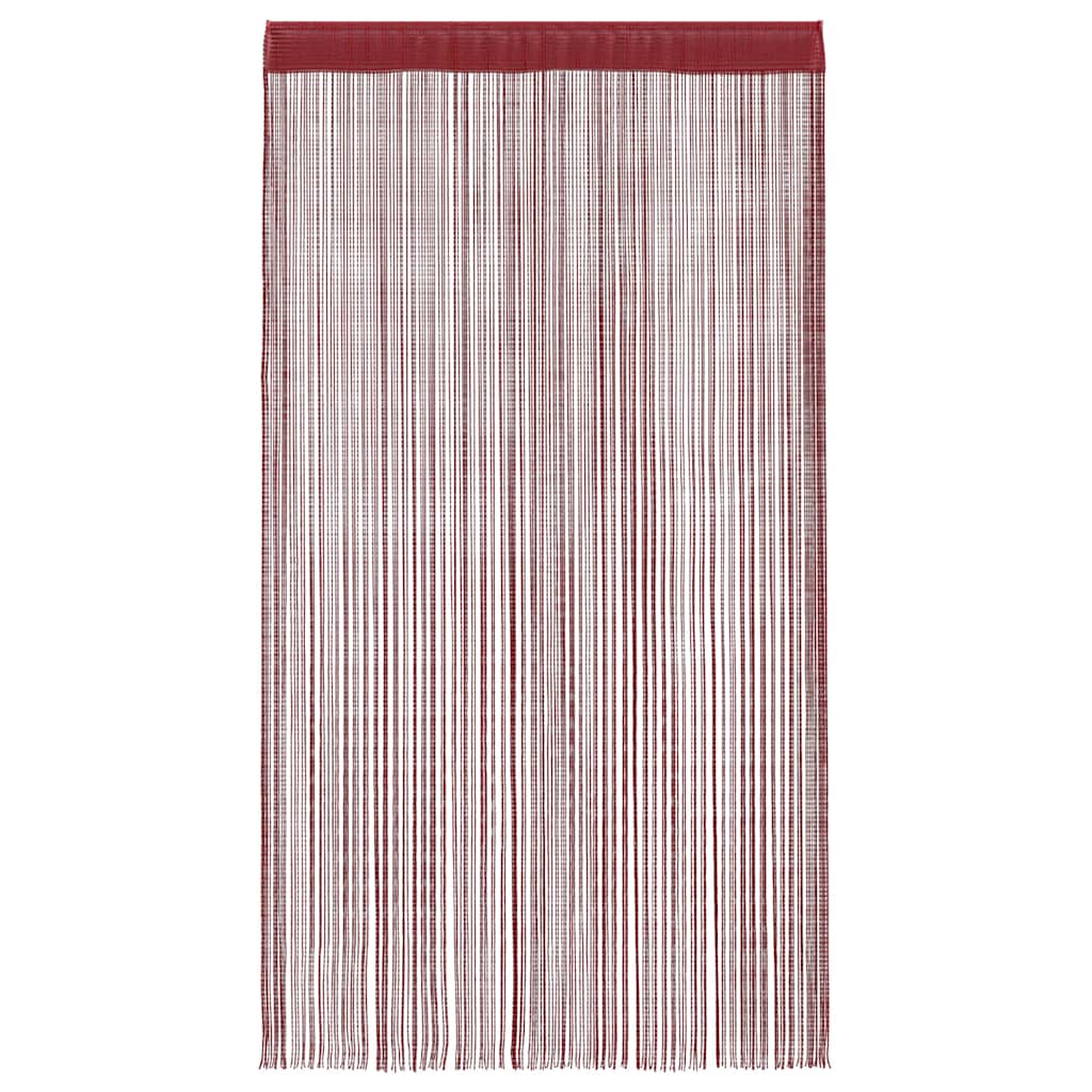 Draadgordijnen 140x250 cm wijnrood 2 st is nu te koop bij PeponiXL, paradijselijk wonen!
