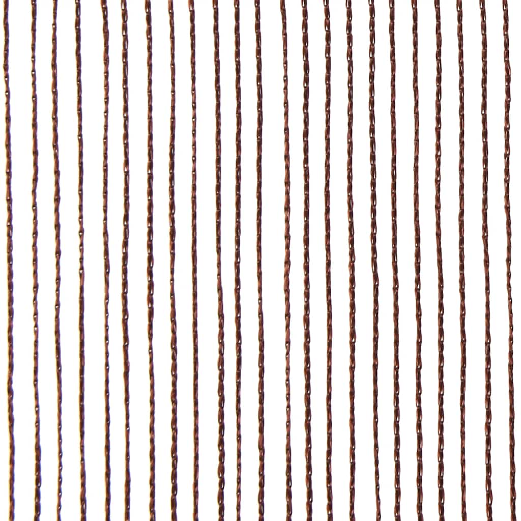 Draadgordijnen 140x250 cm bruin 2 st is nu te koop bij PeponiXL, paradijselijk wonen!