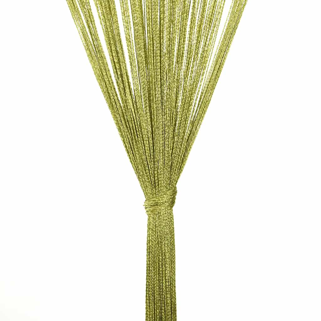 Draadgordijnen 100x250 cm groen 2 st is nu te koop bij PeponiXL, paradijselijk wonen!