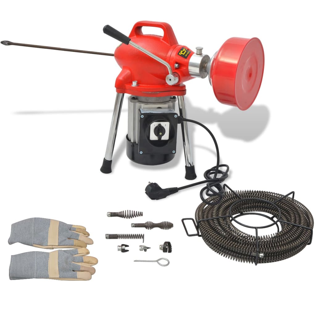 Leidingsreinigingsmachine 250 W 12,5mx16mm 4,5mx9,5mm is nu te koop bij PeponiXL, paradijselijk wonen!