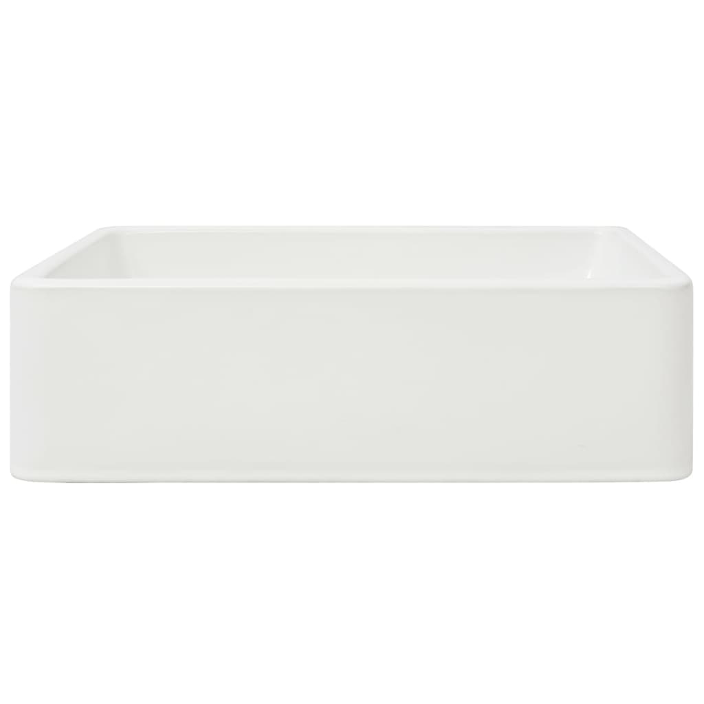 Wastafel wit 41x30x12 cm keramiek is nu te koop bij PeponiXL, paradijselijk wonen!