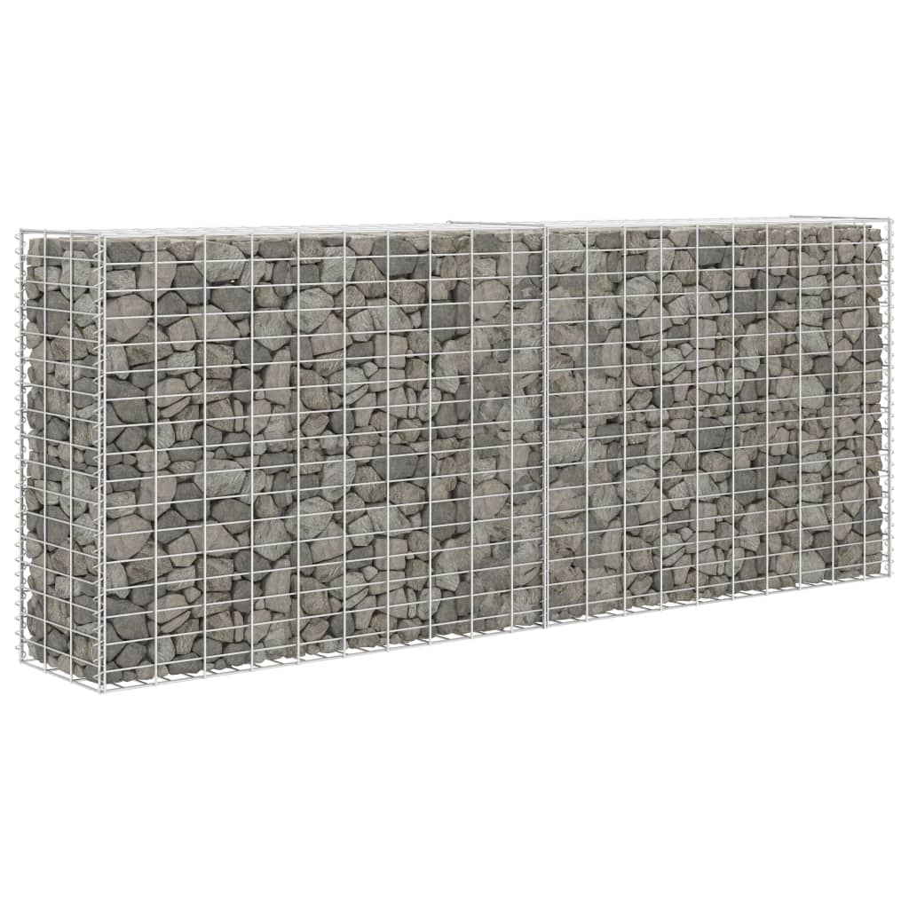 Schanskorf 85x30x200 cm gegalvaniseerd staal is nu te koop bij PeponiXL, paradijselijk wonen!
