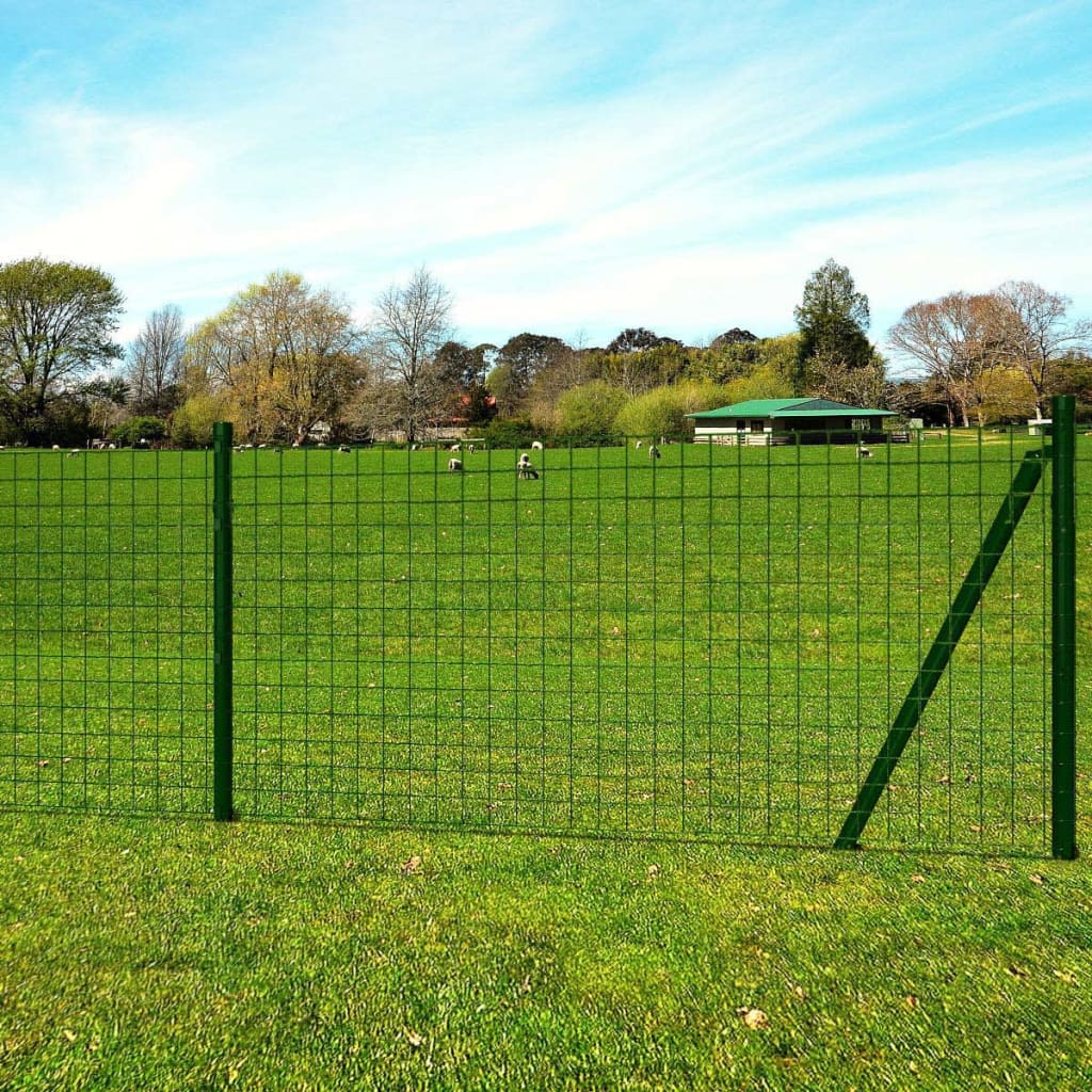 Euro hek 25x1 m staal groen is nu te koop bij PeponiXL, paradijselijk wonen!