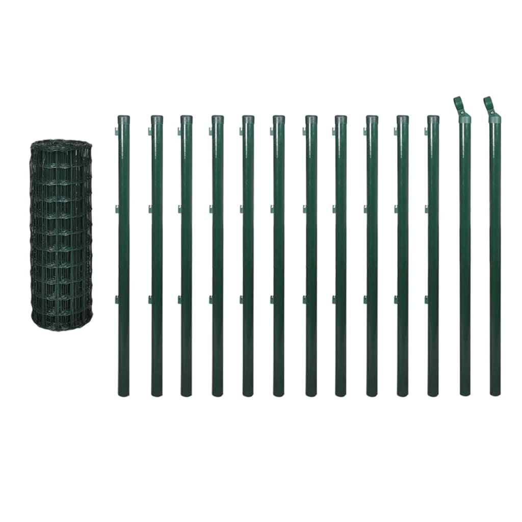 Euro hek 25x1 m staal groen is nu te koop bij PeponiXL, paradijselijk wonen!