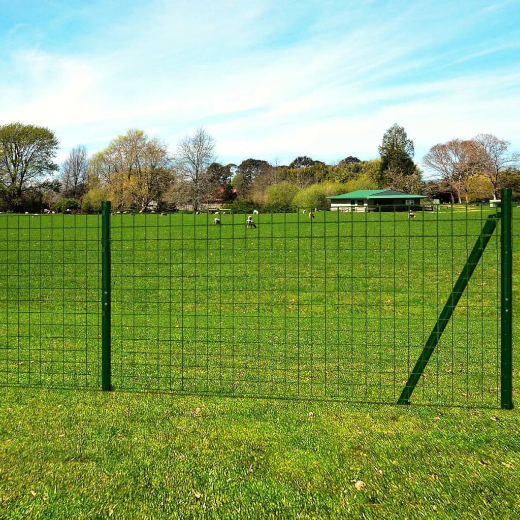Euro hek 25x1,7 m staal groen is nu te koop bij PeponiXL, paradijselijk wonen!