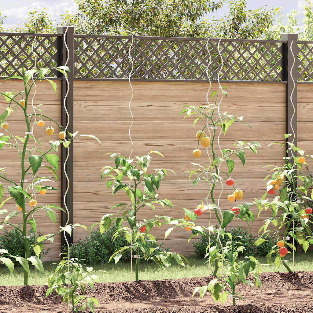 Plantenstok spiraal 170 cm gegalvaniseerd staal 5 st is nu te koop bij PeponiXL, paradijselijk wonen!