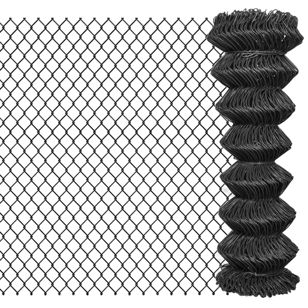 Gaashek 25x1,25 m staal grijs is nu te koop bij PeponiXL, paradijselijk wonen!