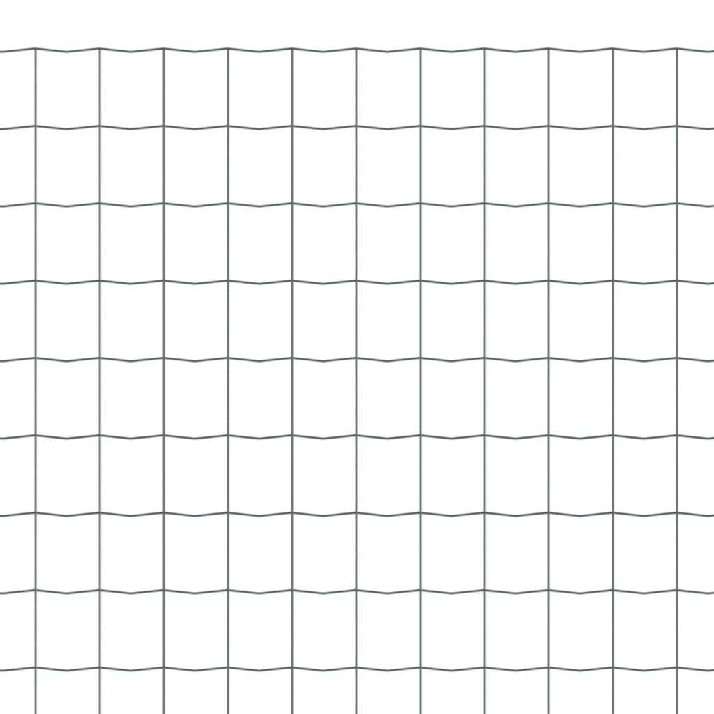 Euro hek 25x0,8 m staal grijs is nu te koop bij PeponiXL, paradijselijk wonen!
