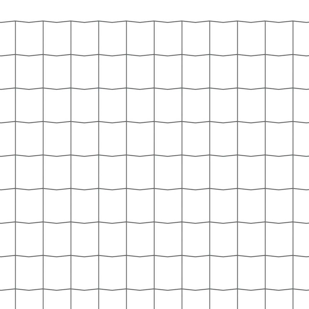 Euro hek 25x0,8 m staal grijs is nu te koop bij PeponiXL, paradijselijk wonen!