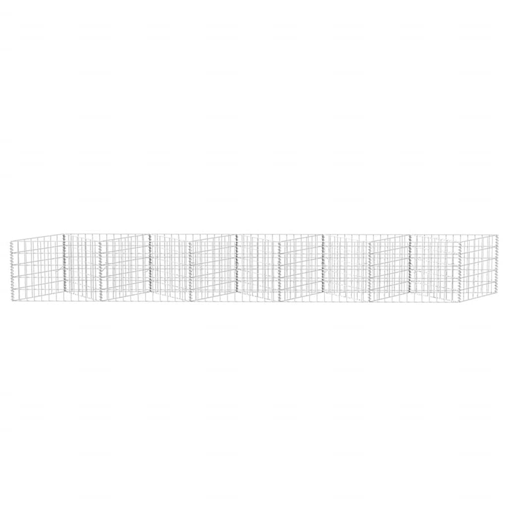 Gabion mand 300x30x50 cm gegalvaniseerd staal is nu te koop bij PeponiXL, paradijselijk wonen!