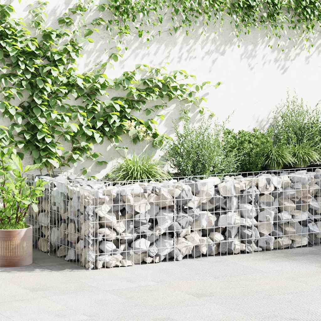 Gabion mand 300x30x50 cm gegalvaniseerd staal is nu te koop bij PeponiXL, paradijselijk wonen!