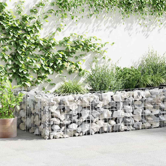Gabion mand 300x30x50 cm gegalvaniseerd staal is nu te koop bij PeponiXL, paradijselijk wonen!