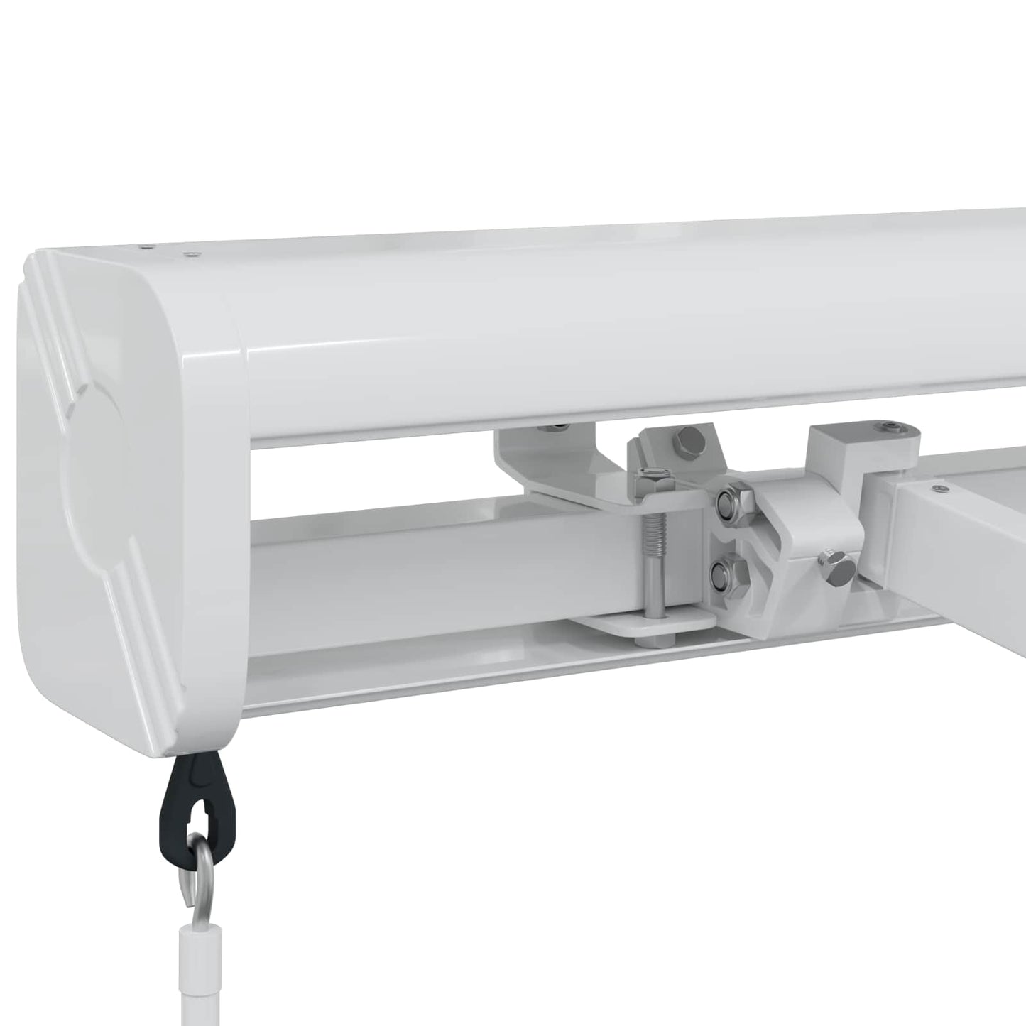 Zijde Frame Wit 300 x 250 cm Aluminium