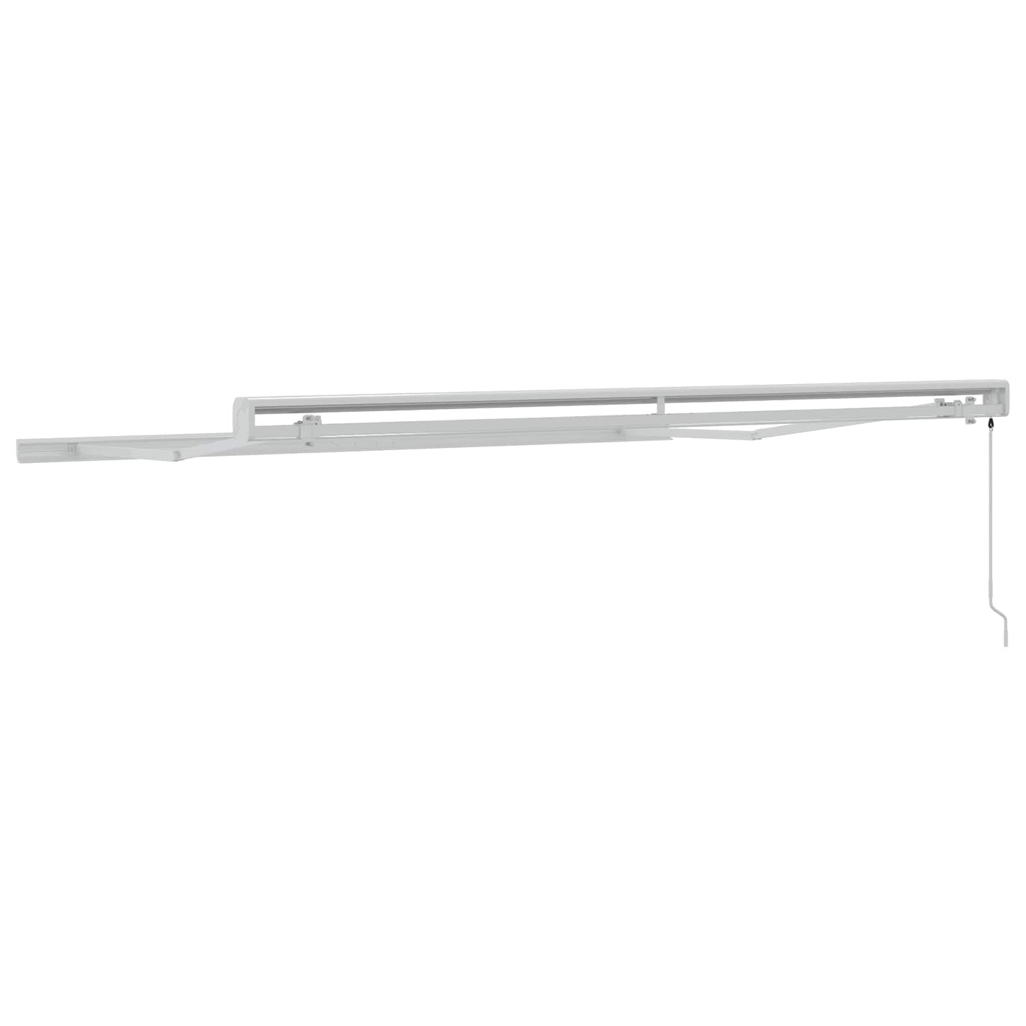 Zijde Frame Wit 300 x 250 cm Aluminium