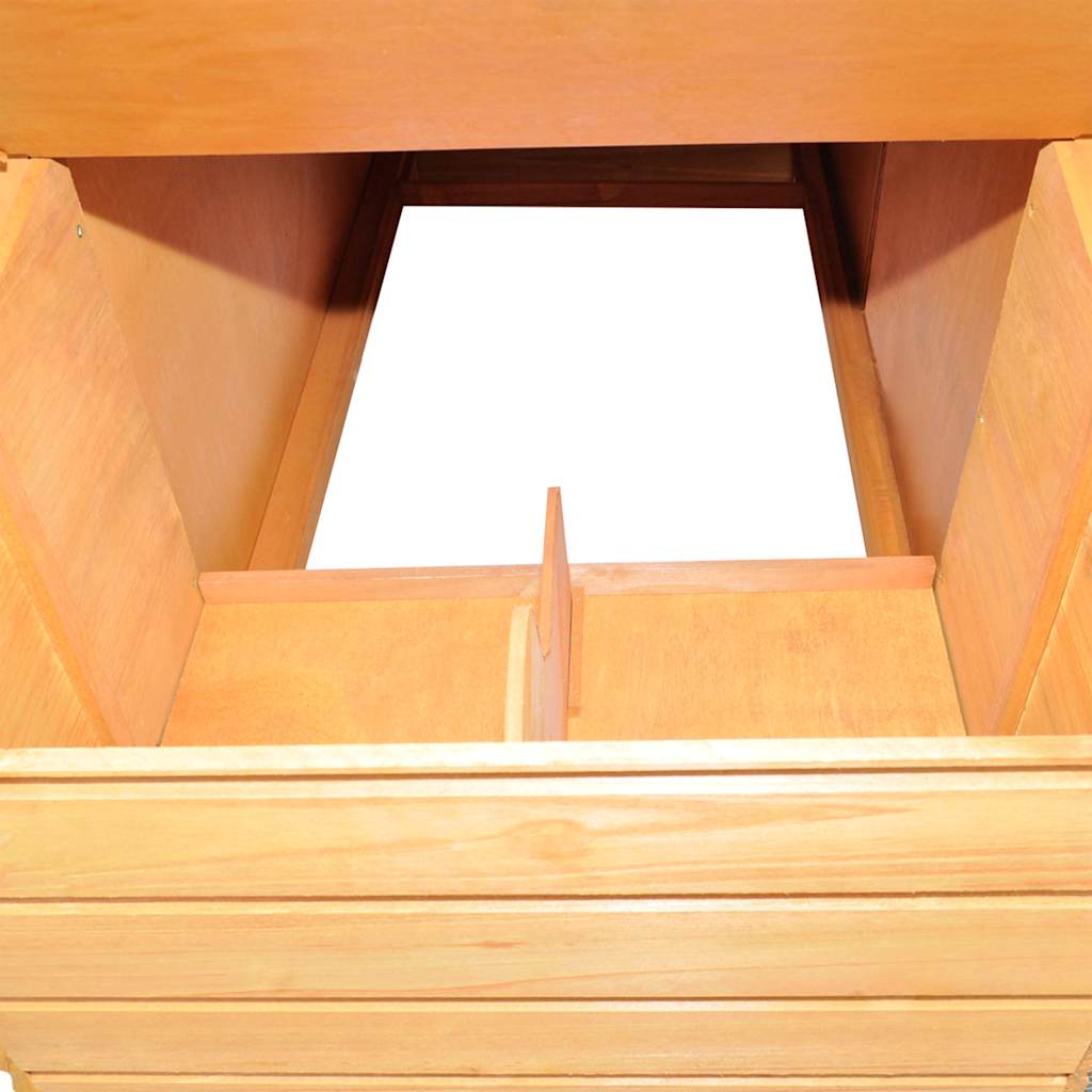 Kippenhok 295x163x170 cm hout is nu te koop bij PeponiXL, paradijselijk wonen!