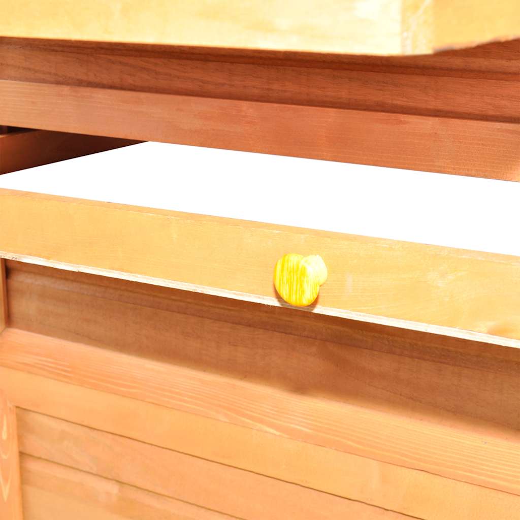 Kippenhok 295x163x170 cm hout is nu te koop bij PeponiXL, paradijselijk wonen!