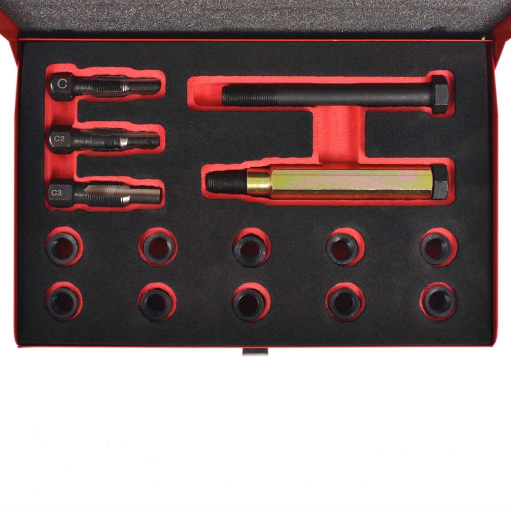 Gloeibougie draad reparatie set M10 x 1,0 mm 15-delig is nu te koop bij PeponiXL, paradijselijk wonen!